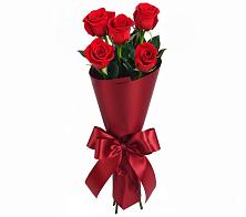 Букет 5 Красных роз Эдлесс Лав #REPLACE_PRED# Сосновом Бору