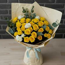 Букет цветов из:  Розы в Сосновом Бору