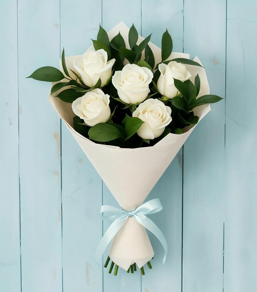 Букет цветов из: Розы в Сосновом Бору