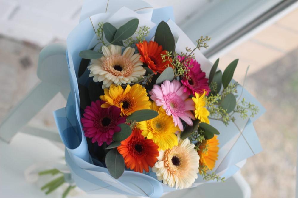 Букет цветов из: Герберы в Сосновом Бору