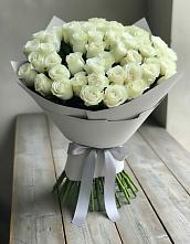 Букет 35 Белых роз в Сосновом Бору