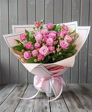 Букет Розовый кустик #REPLACE_PRED# Сосновом Бору