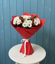 Букет цветов из:  Хризантемы в Сосновом Бору