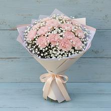 Букет цветов из:  Гвоздики в Сосновом Бору