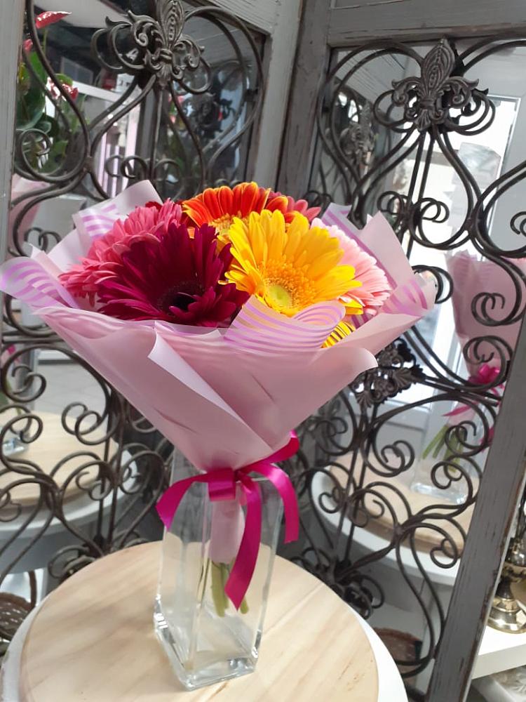 Букет цветов из: Герберы в Сосновом Бору