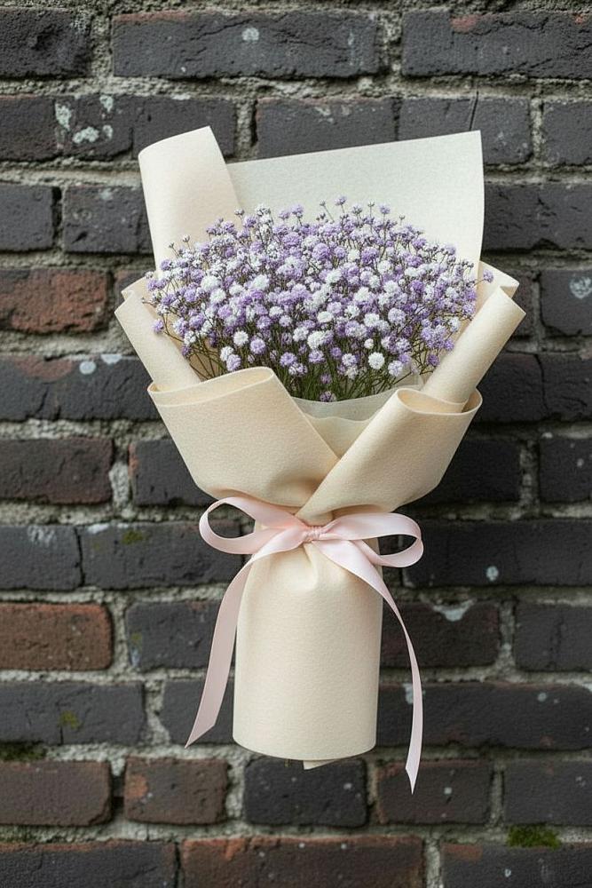 Букет цветов из: Гипсофила в Сосновом Бору