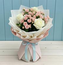Букет цветов из:  Розы в Сосновом Бору