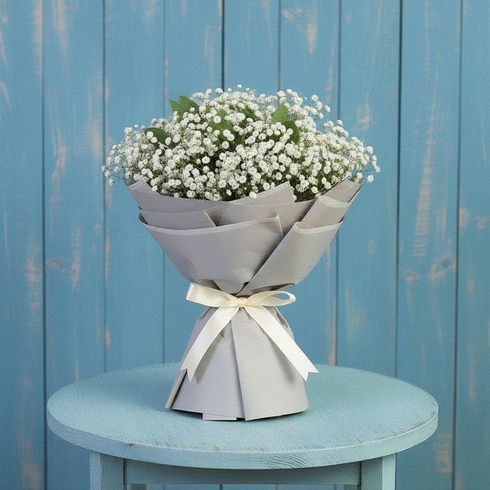 Букет цветов из: Гипсофила в Сосновом Бору