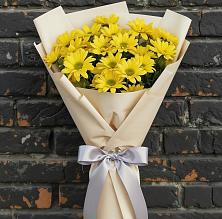 Букет цветов из:  Хризантемы в Сосновом Бору