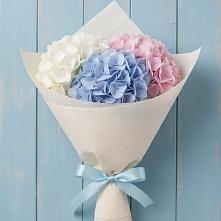 Букет цветов из:  Гортензия в Сосновом Бору