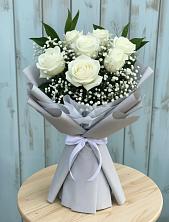 Букет цветов из:  Розы в Сосновом Бору