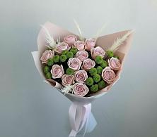 Букет цветов из:  Розы и Хризантемы #REPLACE_PRED# Сосновом Бору