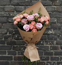 Букет цветов из:  Розы в Сосновом Бору