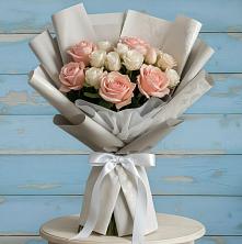 Букет цветов из:  Розы в Сосновом Бору