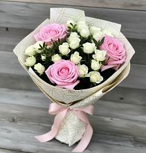 Букет цветов из:  Розы в Сосновом Бору