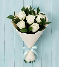 Букет цветов из:  Розы #REPLACE_PRED# Сосновом Бору