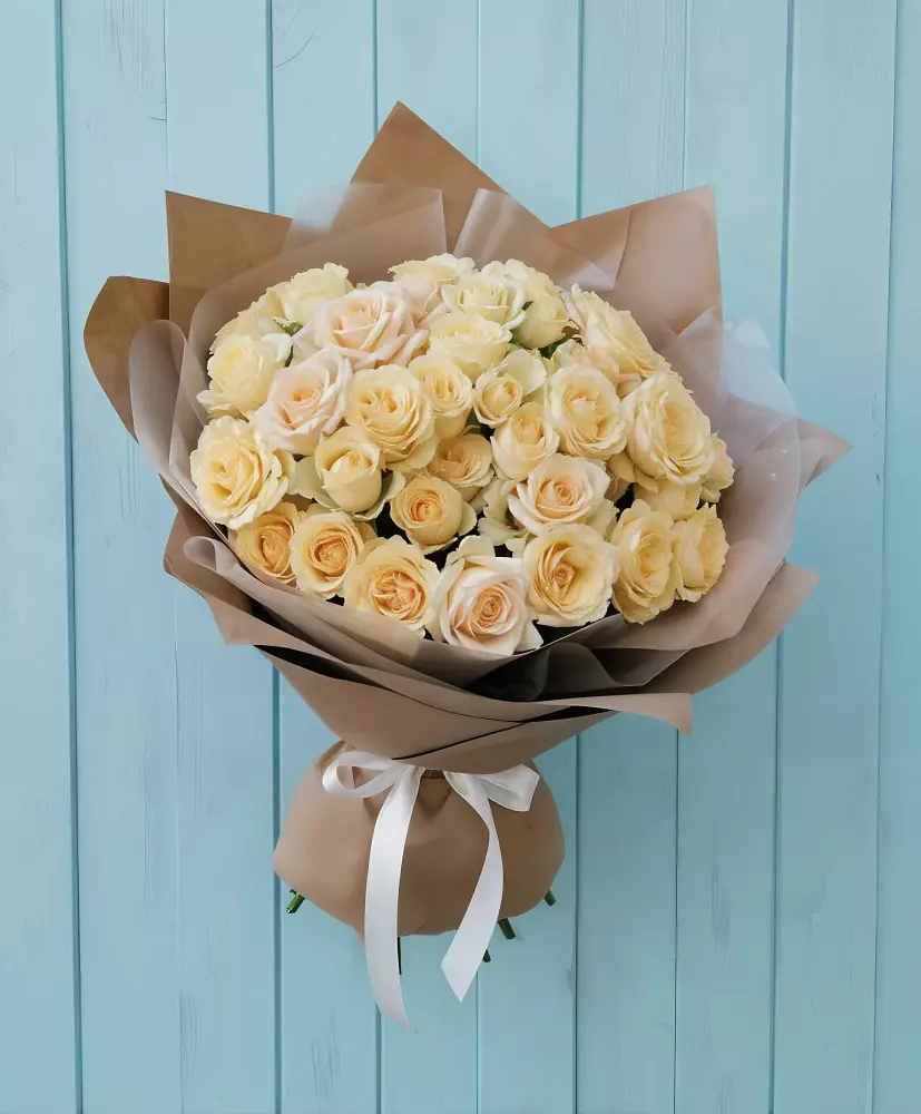 Букет Кремовое облако в Сосновом Бору