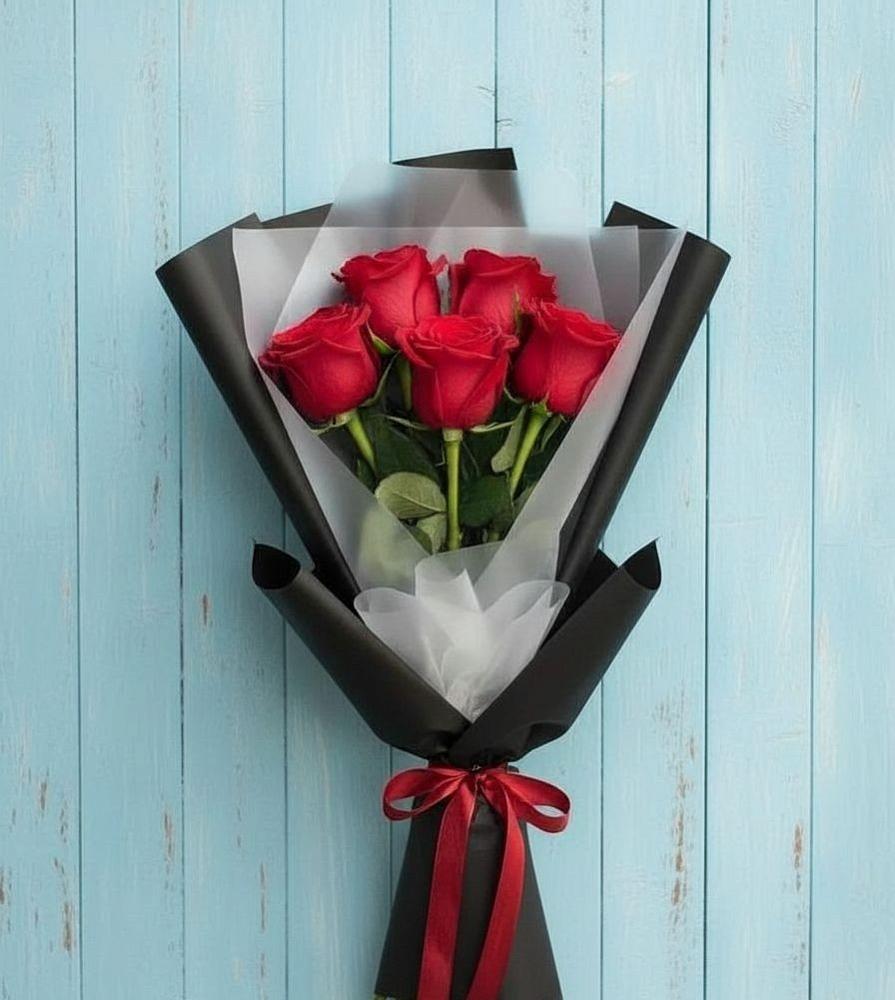 Букет цветов из: Розы в Сосновом Бору